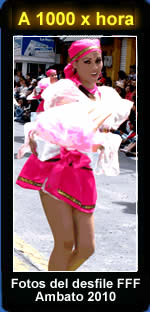 Desfile Fiesta de la Frutas y las Flores Ambato 2010