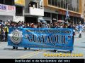 Participacin del Colegio Guayaquil en el Desfile del 12 de Noviembre del 2012