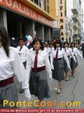 Colegio Tirso de Molina en el desfile del 12 de  Noviembre 2011